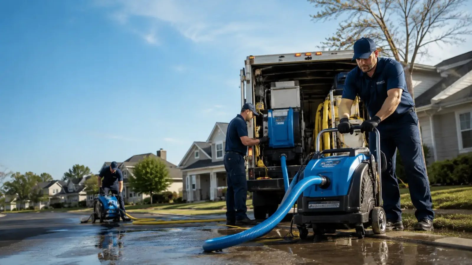 Flood Damage Cleanup in Loretto, MI